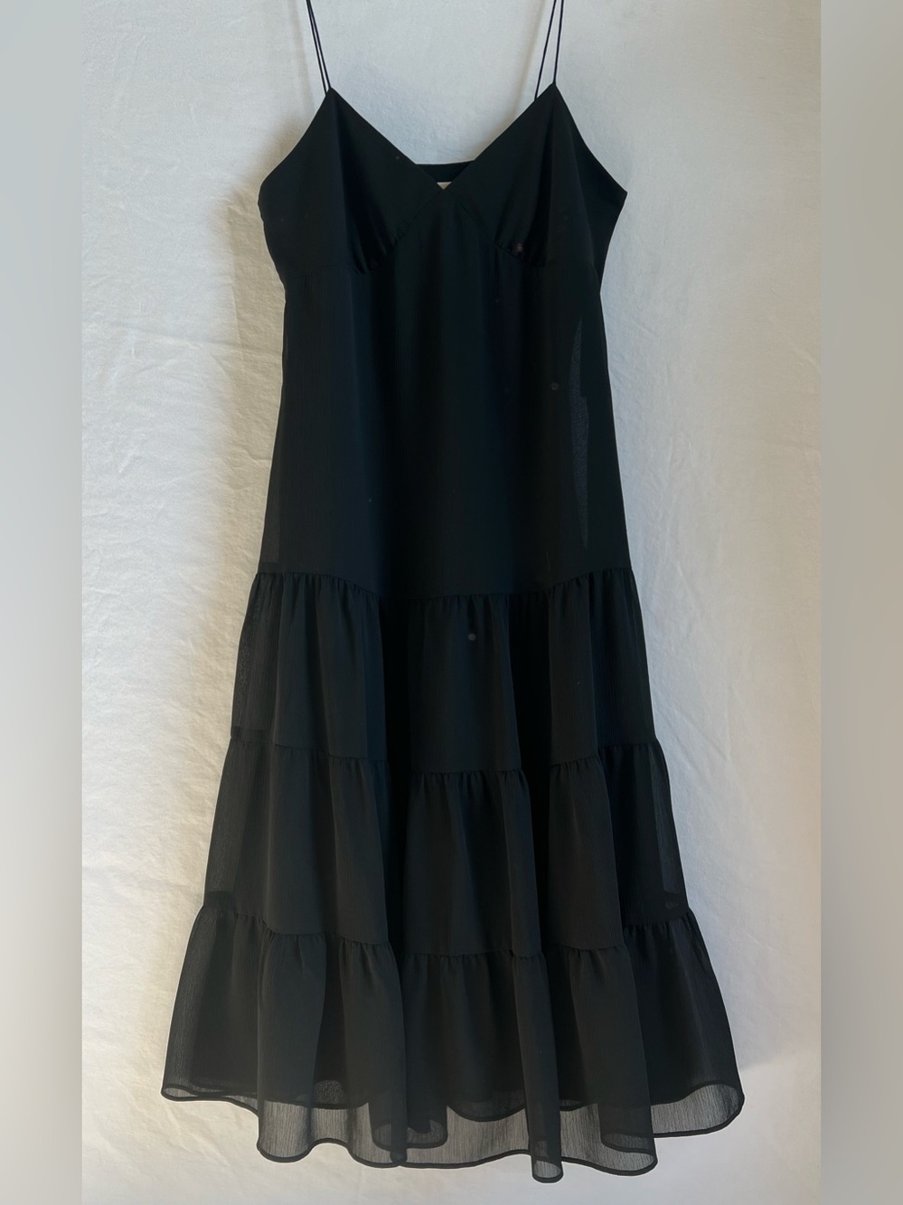 Michael Kors Black Midi Dress size 6